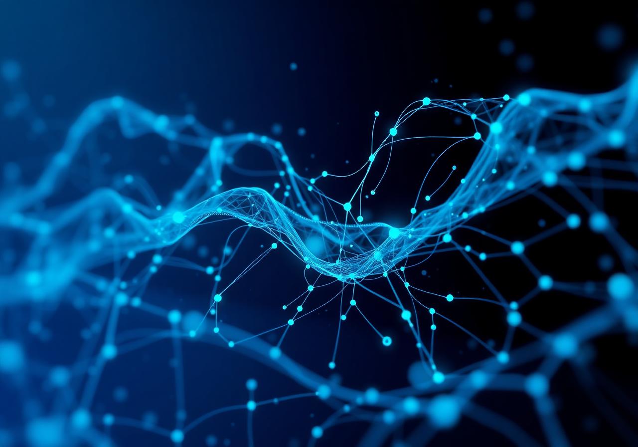 AI neural network visualization